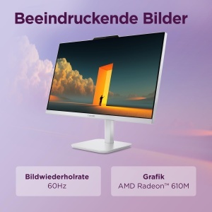 PC All-In-One Lenovo AIO A105a 23.8 Full HD AMD Ryzen 5 16GB RAM 512GB SSD - Img 6