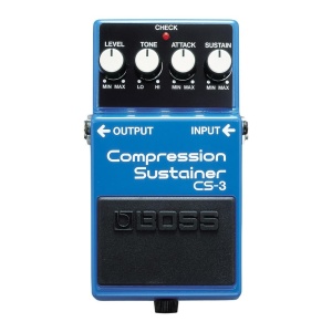 Pedala de Compresie BOSS CS-3, compacta, cu control Attack si Sustain