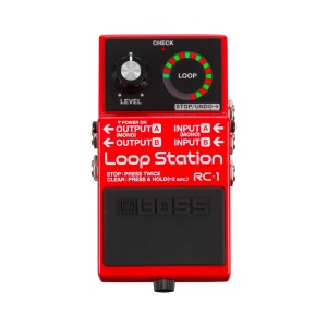 Pedala Loop Station BOSS RC-1 12 minute inregistrare, LED, pentru chitara, bas, keyboard