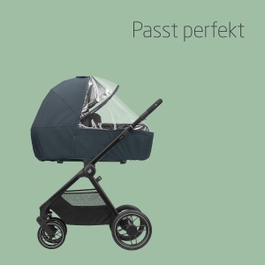 Pelerina de ploaie pentru carucior Maxi-Cosi Comfort, respirabila, cu fereastra frontala - Img 4
