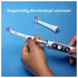 Perie de dinti electrica Oral-B iO Strahlendes Weiss, 6 bucati, compatibila cu modelele iO - Img 7