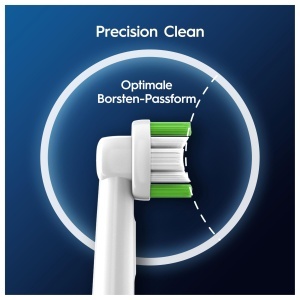 Perie de dinti electrica Oral-B Pro Precision Clean, 16 bucati, alba - Img 8