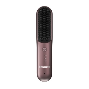 Perie de indreptat par Grundig HB 6450, 3 temperaturi, acumulator Li-Ion, violet - Img 4