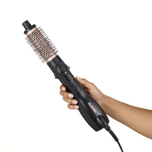 Perie de par BaByliss Smooth Finish 1200, 1200W, Ioni, NegruRoz - Img 8