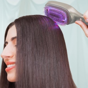 Perie de par Cecotec HairCare Revitalize Champagne, 5 tehnologii, curatare usoara - Img 3