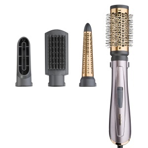 Perie de par cu aer cald BaByliss Air Style 1000, 1000W, 4 accesorii, cuprugri