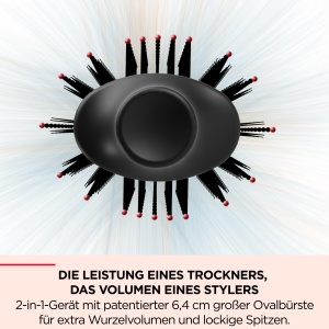 Perie de par Revlon One-Step Volumiser Plus RVDR5298, 75 stralucire, 50 mai putina caldura - Img 7