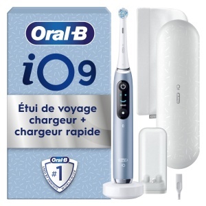 Perie electrica Oral-B iO Series 9 Special Edition, Bluetooth, 7 moduri, Albastra