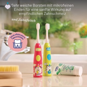 Perie electrica pentru copii Chicco, cu cap vibrat, borste moi, pentru 3 ani - Img 4
