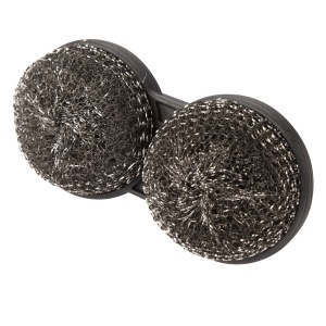 Perie Grill Cuisinart CCB-505, 2 Perii din Otel Inoxidabil, Negru - Img 3