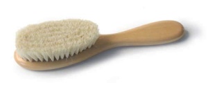 Perie pentru bebelusi Reer 81165 Ziegenhaar Lemn Natural - Img 5