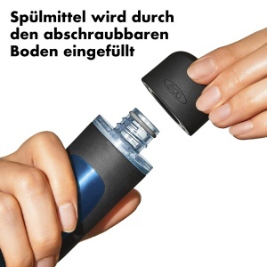 Perie pentru vase OXO Good Grips cu dozare detergent si maner antiderapant - Img 4