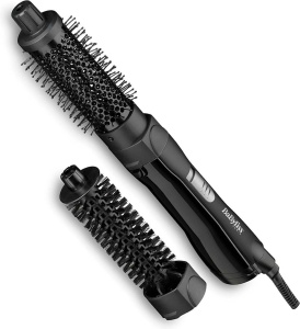 Perie rotativa BaByliss AS82E 800W 20mm 38mm functie aer rece ideala pentru par scurt Negru