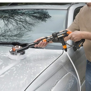 Perie rotativa pentru hidrocuratare WORX WA1820, neagra, cu peri moi - Img 2