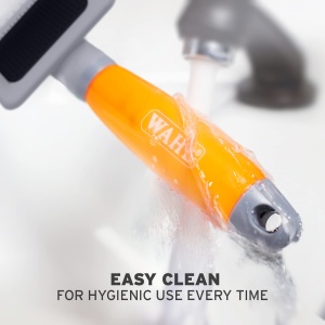 Perie Wahl Zupfburste cu maner gel ergonomic ideala pentru animale mici - Img 3