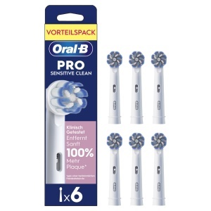 Perii de schimb Oral-B Pro Sensitive Clean, 6 bucati, extra-usoare