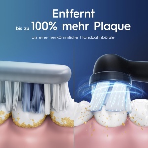 Periuta de dinti electrica Oral-B iO Series 2, albastra, 3 moduri de curatare, cu etui de calatorie - Img 3