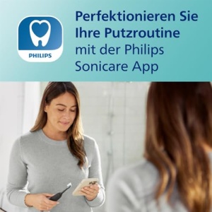 Periuta de dinti electrica Philips Sonicare DiamondClean 9000, pachet dublu, periuta de dinti cu tehnologie sonica inclusiv aplicatie, senzor de presiune, 4 moduri de periaj, 3 niveluri de intensitate, auriu negru si roz, model HX9914/61 - Img 9