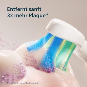 Periuta de dinti electrica Philips Sonicare Series 2000 HX402302, 2 intensitati, EasyStart, Negru - Img 3