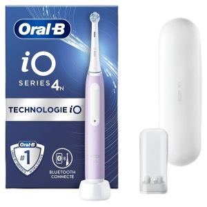 Periuta electrica Oral-B iO 4N, Lavanda, Bluetooth, 4 moduri de curatare