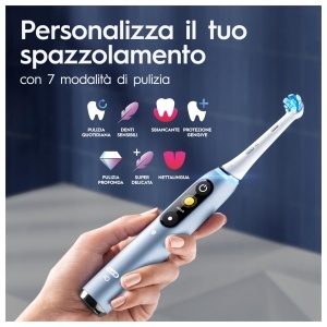 Periuta electrica Oral-B iO Series 9 7 moduri de curatare Bluetooth Aquamarin - Img 4