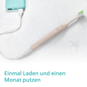 Periuta electrica Philips One HY120025 Argintiu USB 13000 microvibratii - Img 6