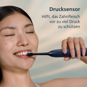 Periuta electrica Philips Sonicare 5500 HX711301 Navy Tehnologie Sonicare 2 moduri de curatare - Img 6