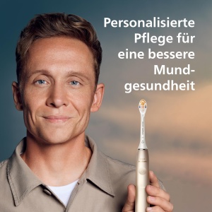 Periuta electrica Philips Sonicare DiamondClean 9900 Prestige, 5 moduri, tehnologie SenseIQ, champanie - Img 2