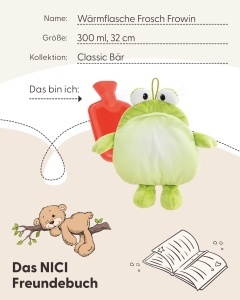 Perna cu apa NICI Frowin 300ml Frosch Verde - Img 5