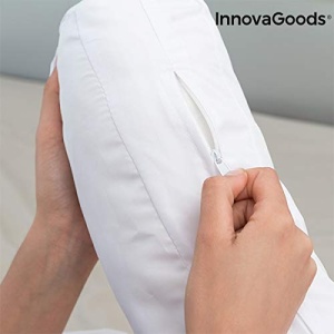 Perna ergonomica InnovaGoods U-Form pentru gravide alb 39 x 57 x 14 cm - Img 5