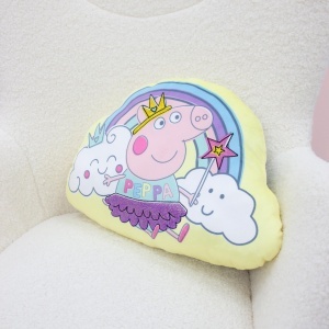 Perna Peppa Pig, Kissen Wendbar, 40x40 cm, Roz, Design Jucaus - Img 6