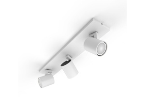 Philips Hue White Ambiance Runner 3 Spot white, incl. 3 lampi LED GU10, reglabil, lumina alba calda pana la rece, controlabila prin aplicatie, compatibila cu Alexa (Echo, Echo Dot) - Img 2