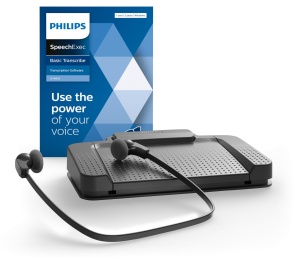 Philips LFH7177 Set Transcriere Ergonomic cu Software SpeechExec Basic 2 Ani