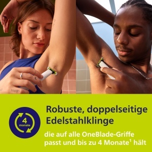Philips OneBlade Intimate QP192430 Alb Aparat Ras si Trimmer Intim - Img 5
