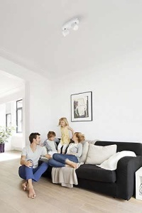 Philips Star Lampa de tavan/perete reglabil WarmGlow 11,5 W, 2700 K, lumina alba calda, alb, IP20, antireflexie - Img 5