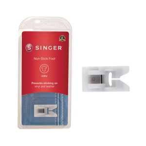 Piciorus de cusut antiaderent SINGER pentru masini de cusut cu shank jos, alb