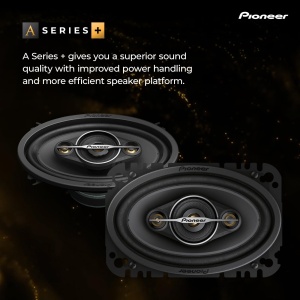 Pioneer TS-A4671F 4 x 6" 4 cai Coaxial Set de 2 difuzoare (210 W max. fiecare, 30 W sinusoidal), sunet puternic, eficienta ridicata, adancime de instalare de 42 mm, decupaj de instalare de 93 x 153 mm - Img 2