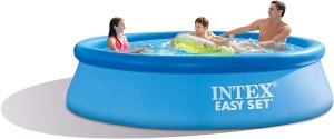 Piscina gonflabila Intex 8FT x 24IN, culoare albastra, material de calitate - Img 4