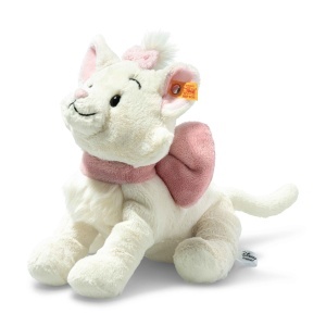 Pisica de plus Steiff Marie 24cm albaroz, prietena de joaca - Img 1