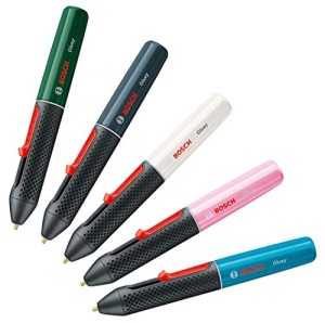 Pistol de lipit Bosch Gluey Lagoon Blue, 20 tuburi adeziv, acumulator - Img 2