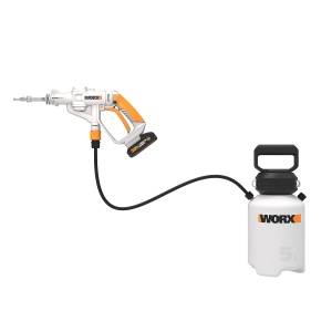 Pistol de pulverizare cu acumulator WORX WP651E 20V, mobil si puternic - Img 8