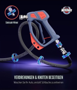Pistol de spalare McKillans Swivel Gun Pro, 4000 PSI, 38 inch, 14 inch - Img 6