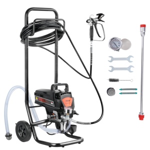 Pistol de vopsit electric VEVOR RP8628 Plus 950W 3000 psi furtun 15m
