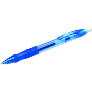 Pix Gel BIC Gel-ocity Original, 12 bucati, culoare albastra, refillabil, scriere precisa - Img 4
