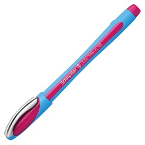 Pix Schneider 150209 Slider Memo XB, culoare roz, cu capac, scriere extrabreata - Img 2