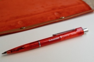 Pix Schneider Optima, 10 bucati, albastru-transparent, scriere medie - Img 6