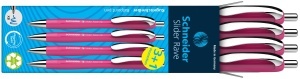 Pix Schneider Slider Rave XB, 4 bucati, culoare roz intens, cu tehnologie Viscoglide - Img 6