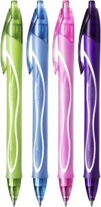 Pixuri Gel BIC Gel-ocity Quick Dry, 12 bucati, 4 culori, 0.3 mm - Img 4