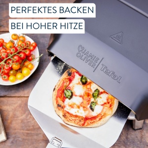 Pizza oven Jamie Oliver by Tefal JM4168D0 gaz piatra rotativa compact accesorii incluse - Img 5