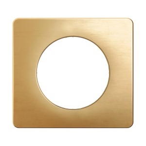 Placa de Acoperire Legrand Celiane-Platte pentru Priza si Intrerupator - 1 Fach, Culoare Metalizata - Img 2